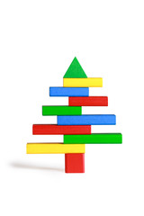 Albero di Natale colorato