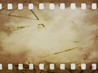 Naklejka premium grunge film strip background