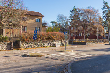 On street
