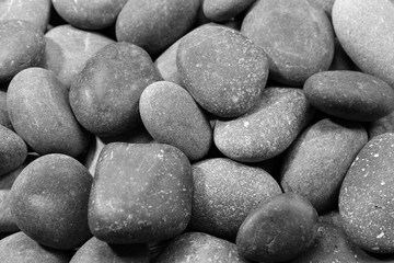 Sea pebbles background