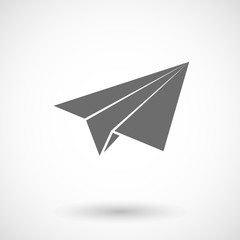 Illustration of a paper plane