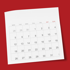 Calendar file