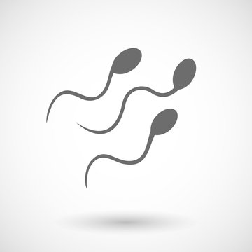 Illustration of sperm cells