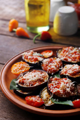 Baked vegetables for breakfast