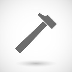Illustration of a hammer