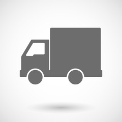 Illustration of a  delivery truck