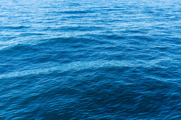 background of sea water surface with waves building intricate patterns on a sunny day