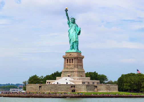 The Statue of Liberty in New York City