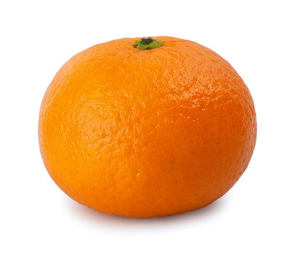 mandarine isolate on  white background