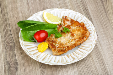 Pork schnitzel