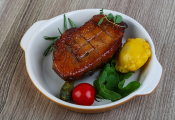 Roasted duck breast