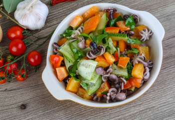 Octopus salad