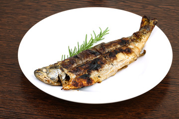 Grilled trout