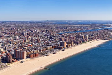 Foto op Canvas Aerial view of Long Island in New York © Roman Babakin