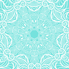 Circular hand-drawn ornament