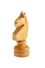 Fototapeta na wymiar wooden horse chess