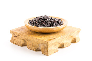 rice berry on white background