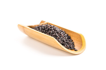 rice berry on white background