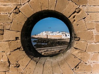 view on windy essaouira