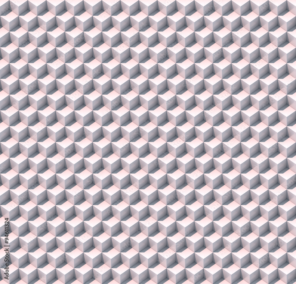 Poster cubes seamless pattern background