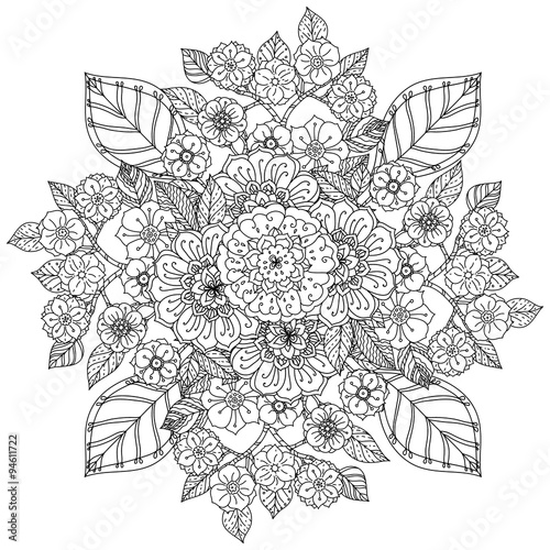 "Pattern for coloring book. " Stock image and royalty-free vector files