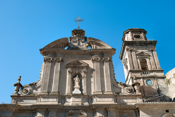 Fototapeta premium Cathedral of the SS. Trinity, Cava de Tirreni