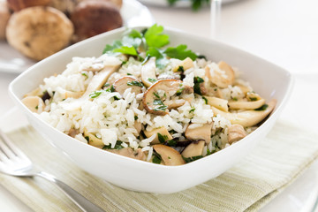 Risotto ai funghi