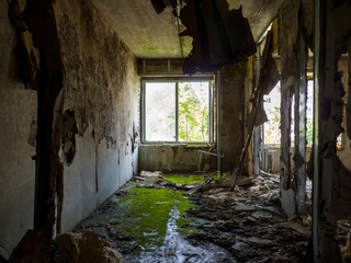 Derelict building