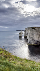 Old Harry Rocks at Swanage in Dorset