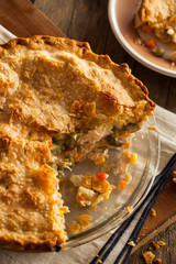 Hearty Homemade Chicken Pot Pie © Brent Hofacker