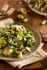 Kale and Brussel Sprout Salad