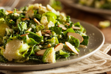 Kale and Brussel Sprout Salad
