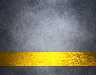 formal gray black background with gold ribbon trim
