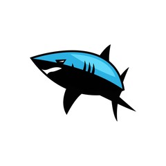 Shark Sport Vector Template