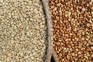 Coffee beans for backgrounds or textures