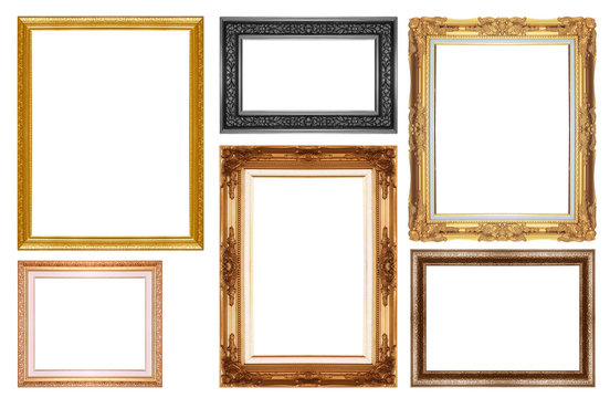 gold  picture  frame