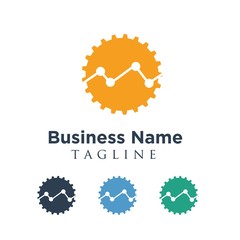 Gear logo icon Vector