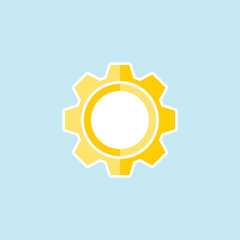 Flat Icon Of Setting. Eps.-10.