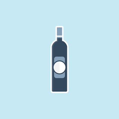 Flat Vector Icon Of Beverage.