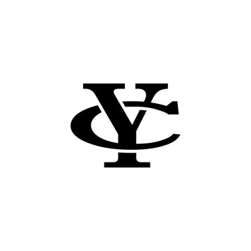 Letter C and Y monogram logo