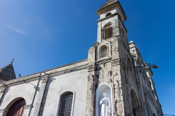guadalupe church outdoors from Granada, Nicaragua