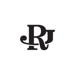 Letter J and R monogram logo