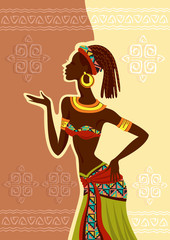  Beautiful black woman.African woman. - 94623990