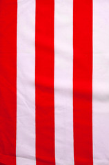 Closeup of  American flag