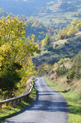petite route de campagne - Lozère