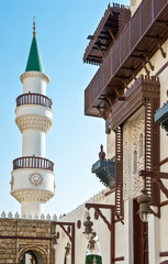 Saudi Arabia, Jeddah, the Abdul Raouf Khalif  mosque