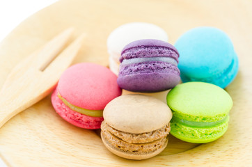 Colorful macaroons