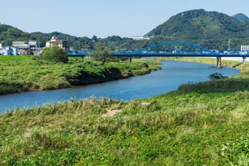 Fototapeta na wymiar Scenery of the Kano River