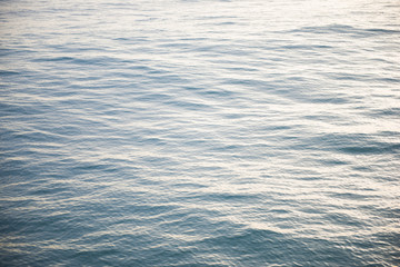 water surface in the sea