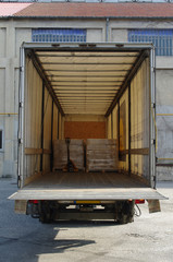 transport routier - remorque de camion